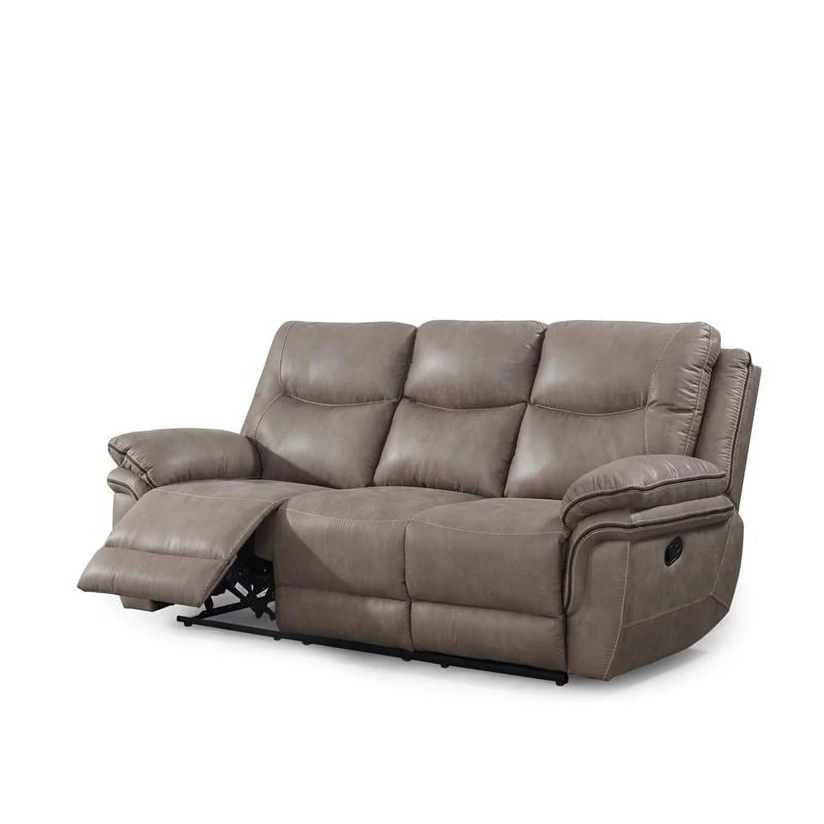 Sand Sofa and Loveseat Recliner 2-Piece Set D328
