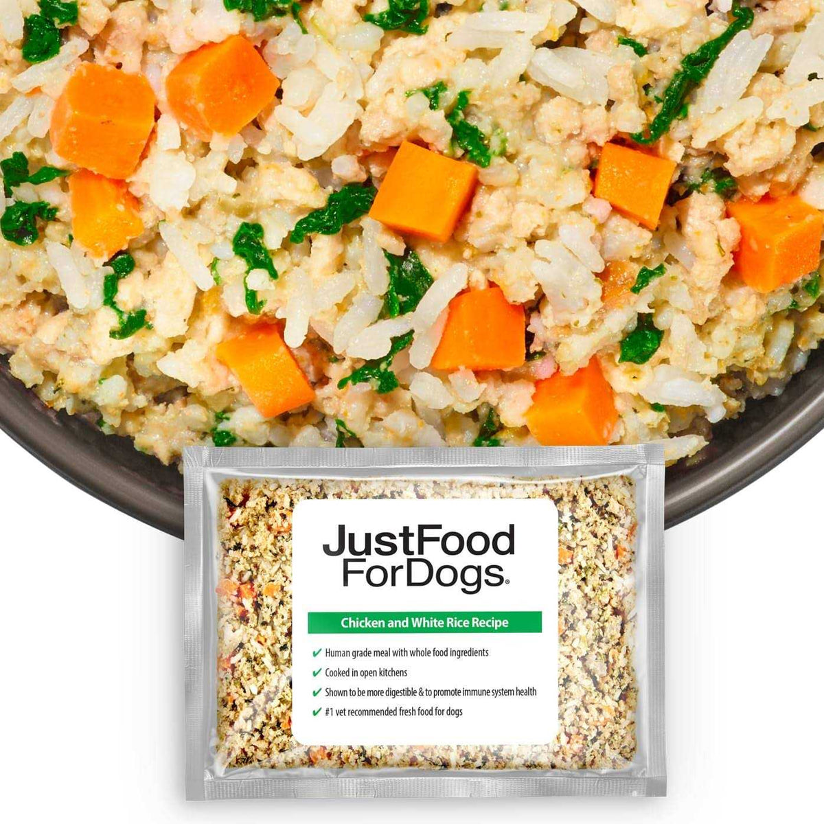 Rice Frozen Dog Food M884187