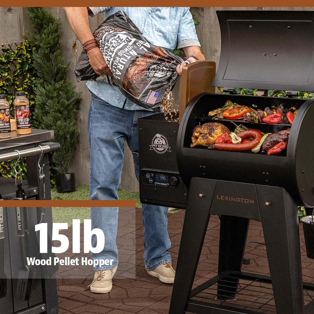 Wood Fired Pellet Grill and Smoker A9349