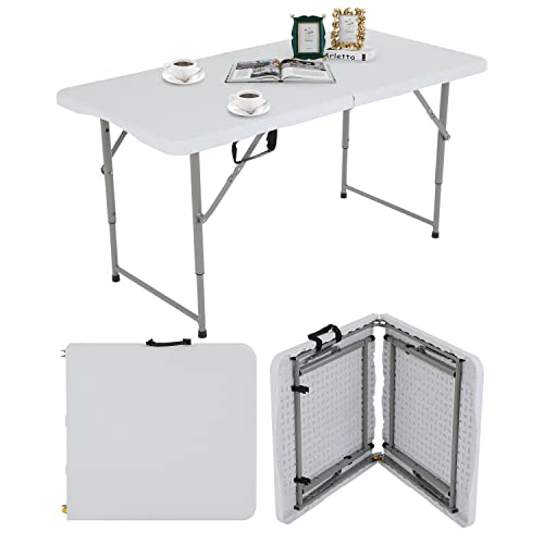 6FT Heavy Duty Folding Table with Handle & Lock X3535