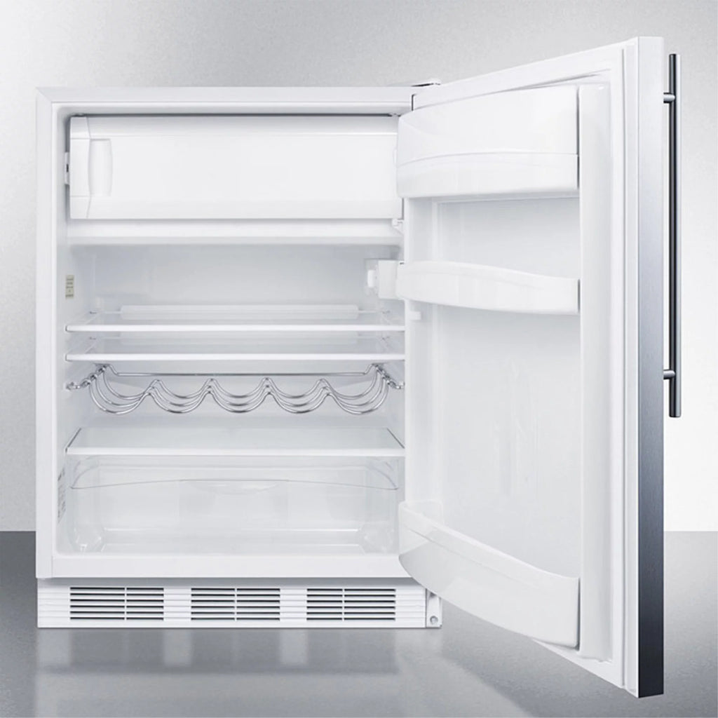 Built-in Undercounter Refrigerator-Freezer Stainless Steel I937308