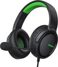 Green Gaming Headset with Microphone I7385