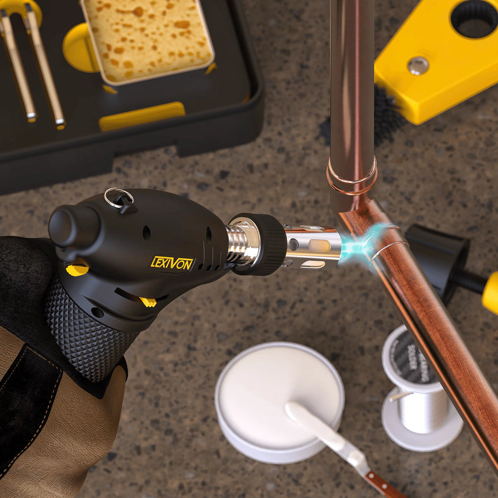 Self-Igniting Soldering Station with Adjustable Flame G22096
