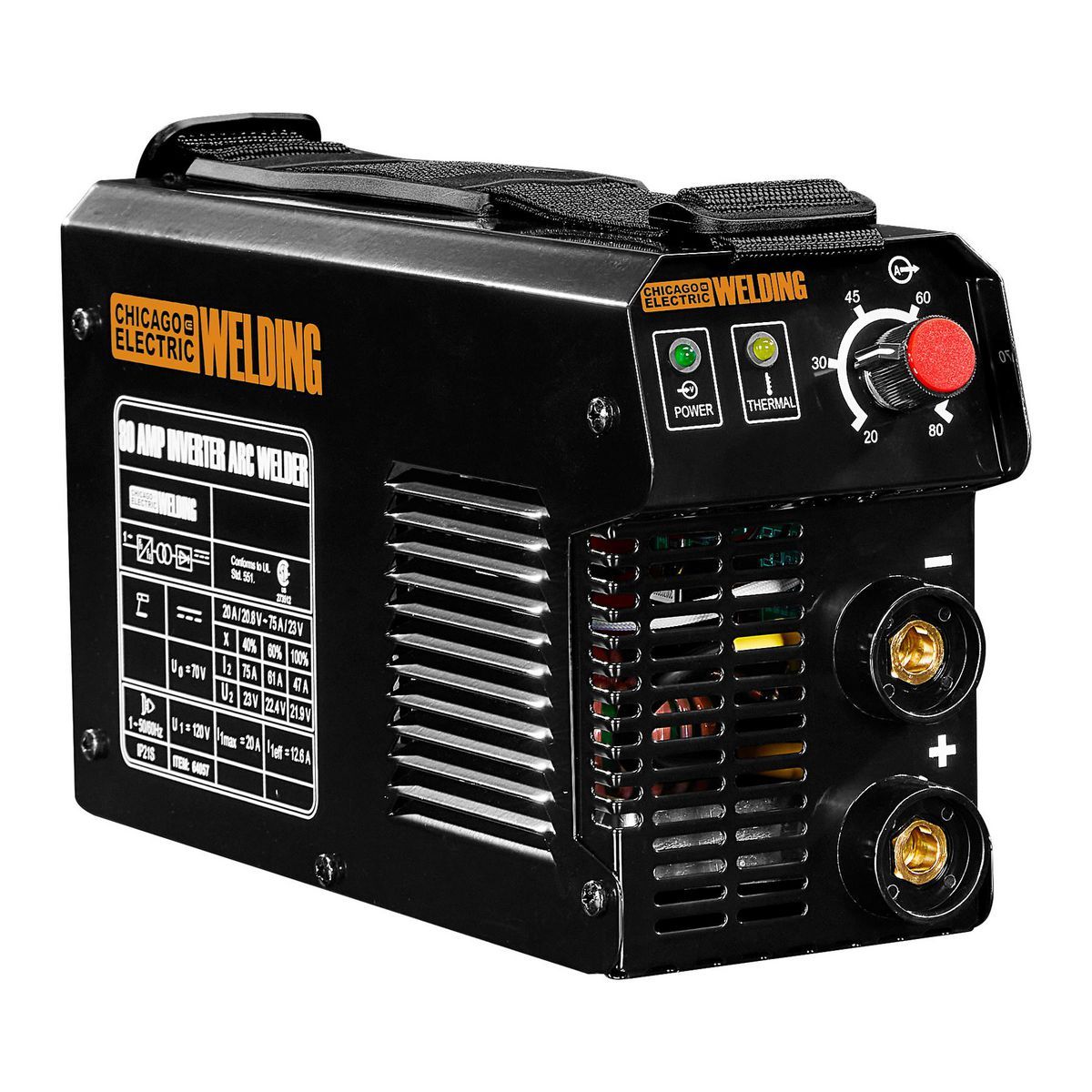 80 Amp Inverter Arc Welder P8961