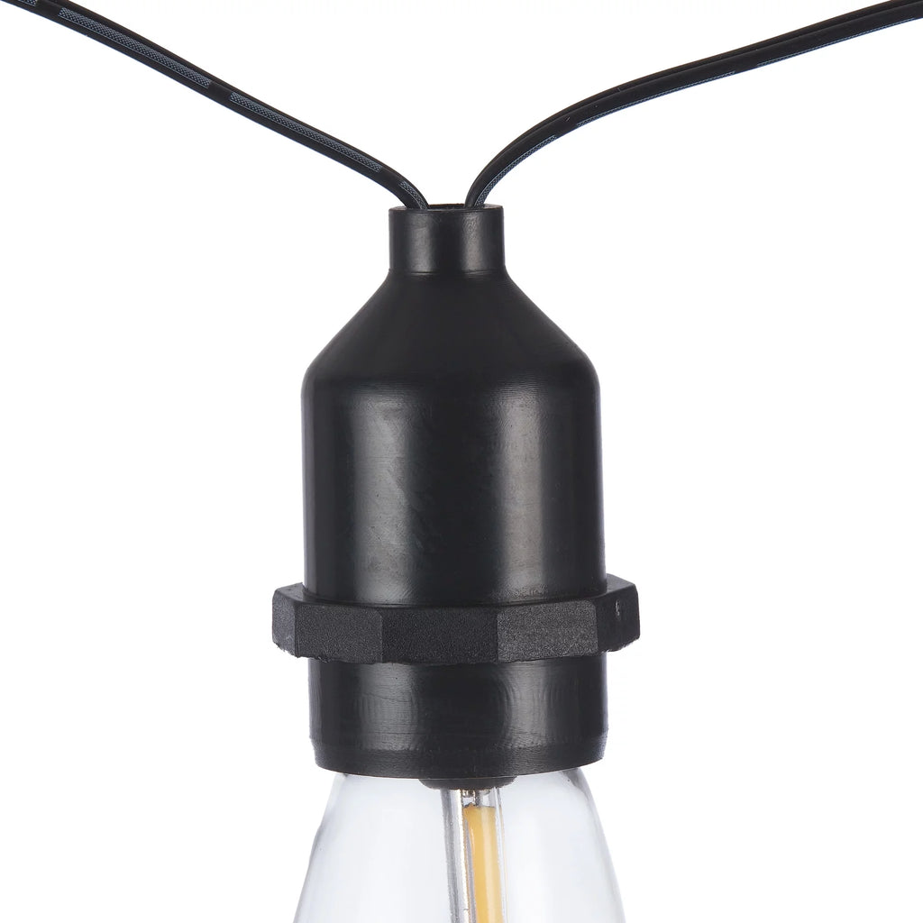 Solar Powered Edison Outdoor String Lights R44661