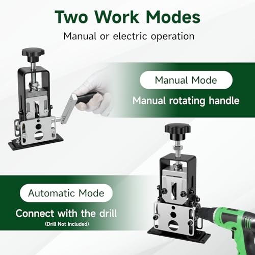 Manual Wire Stripper Machine with 6 Channels & 5 Blades X24180