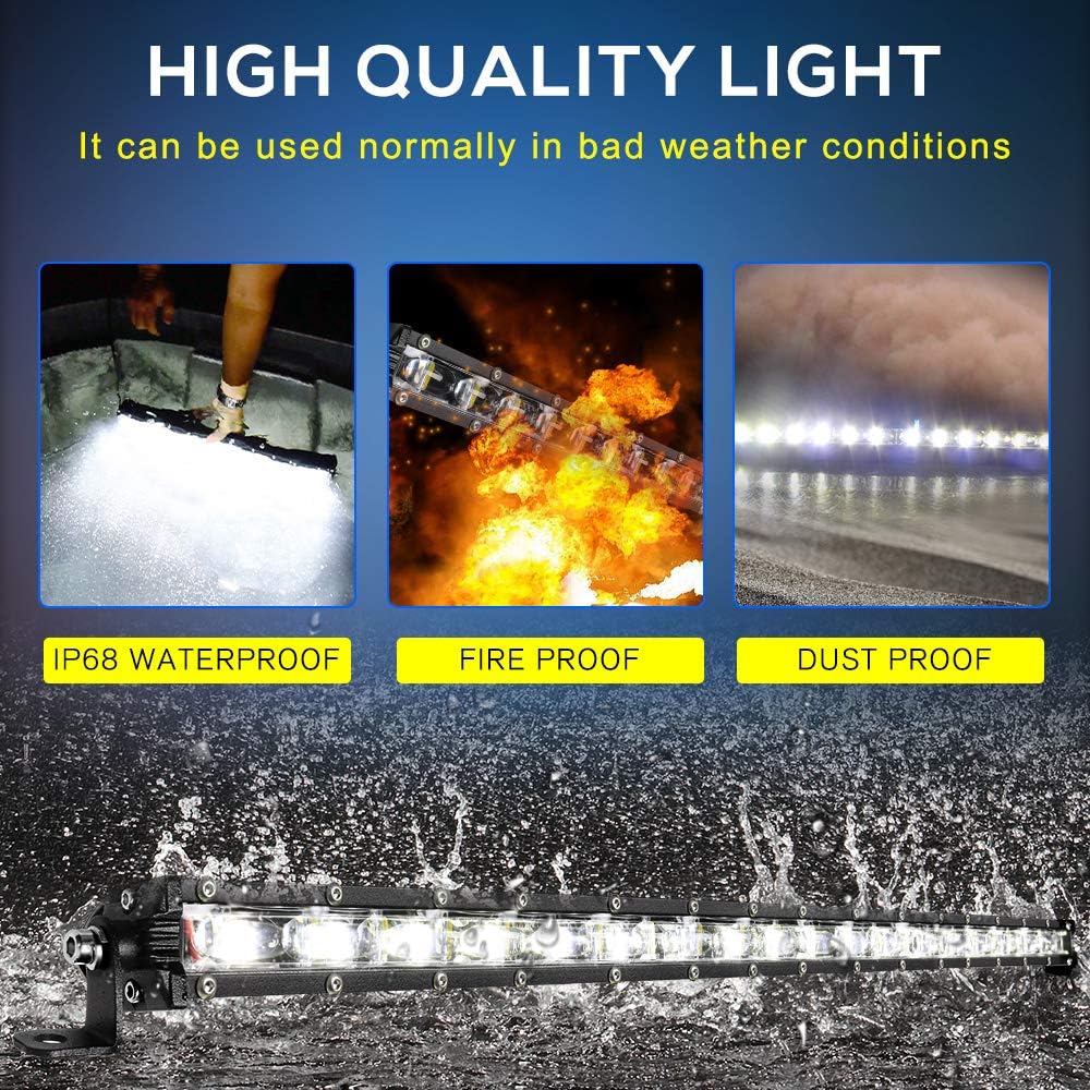 50 inch Slim Single Row LED Light Bar O7763