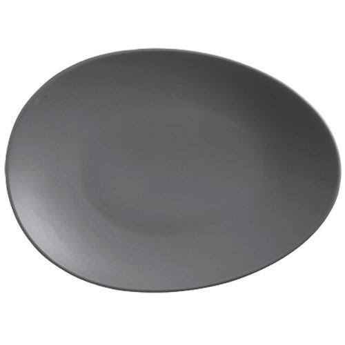 Onyx Satin Matte Porcelain Coupe Plate - 12/Case O186