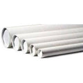 White Cardboard Mailing Tubes 50/Case K42434