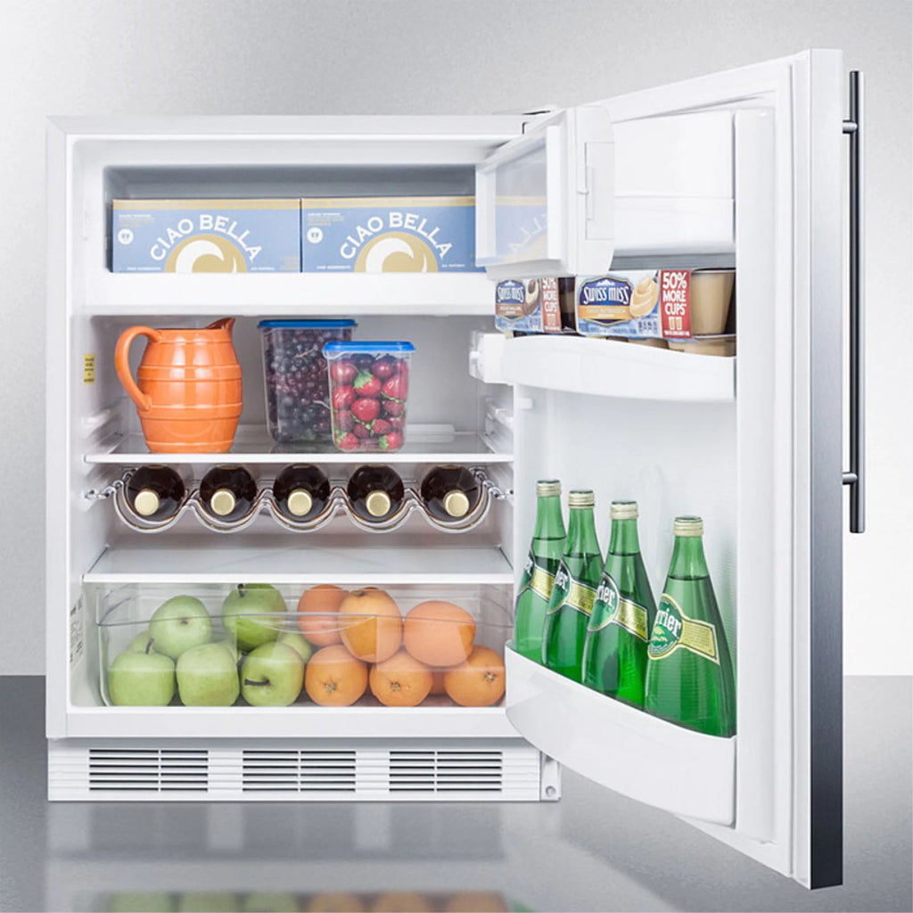 Built-in Undercounter Refrigerator-Freezer Stainless Steel I937308