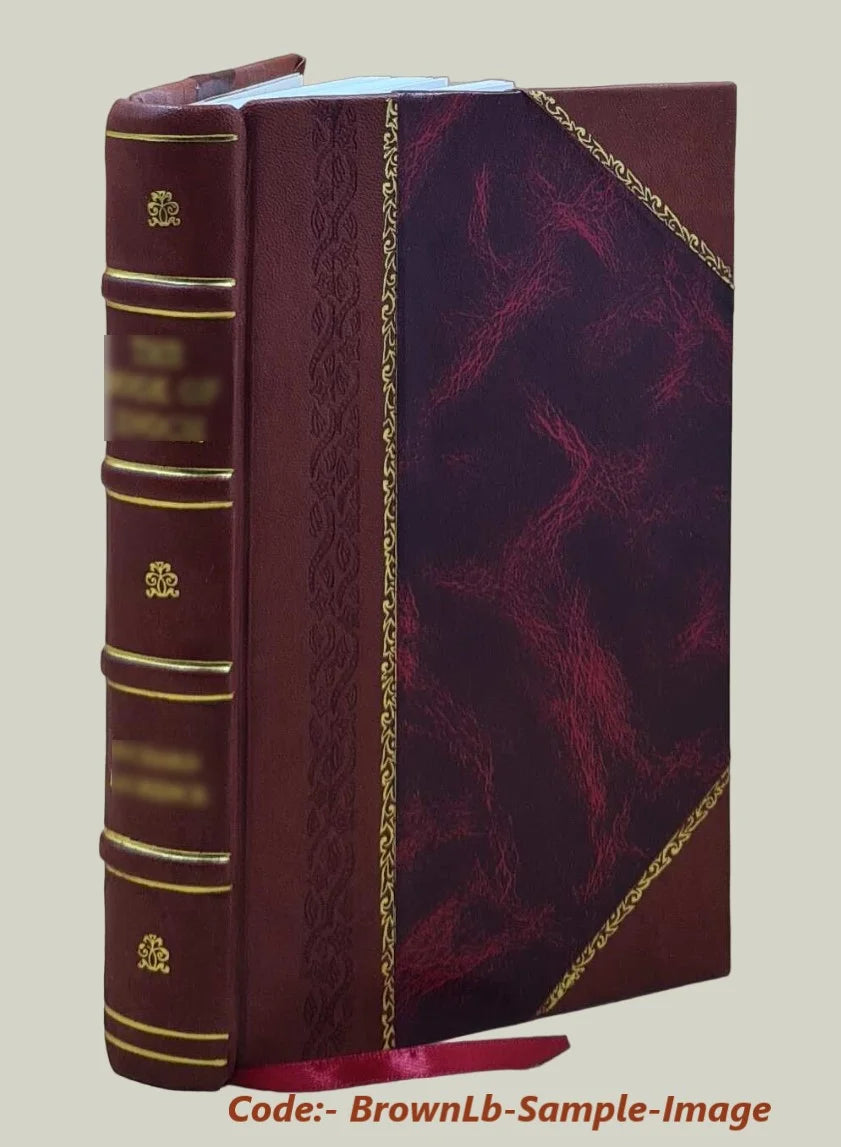 Leather Bound Volume v. 13 1921 X627940