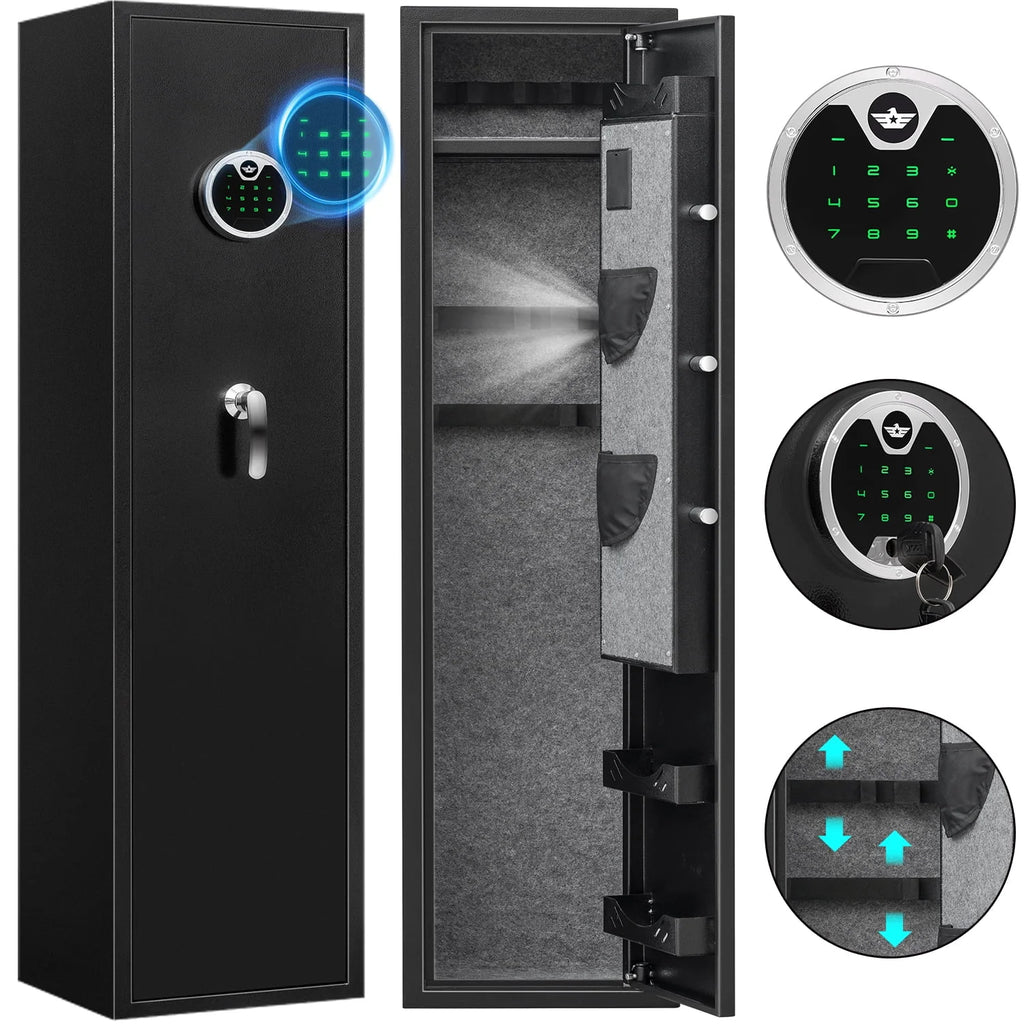 3-5 Long Gun Safe with Backlit Keypad V118147