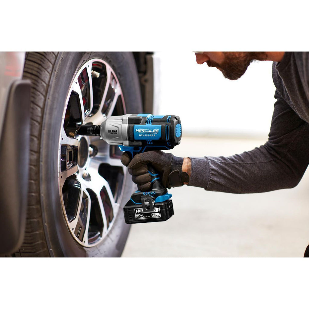 20V Brushless Cordless 1/2 in. Impact Wrench Kit with 5 Ah Battery and Charger T4201