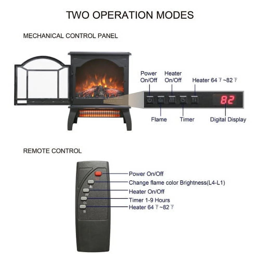 18 inch 3D Infrared Electric Stove R7814