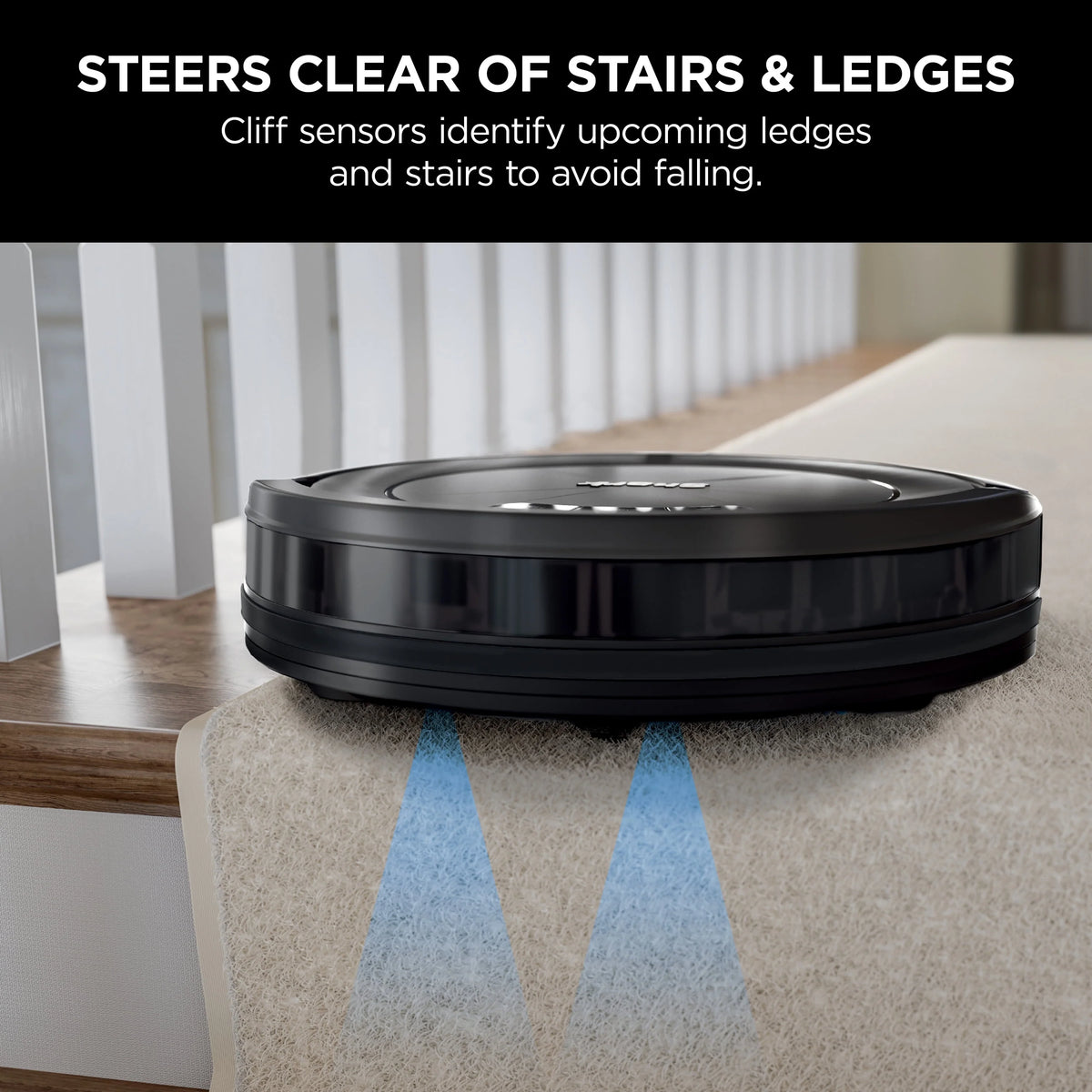 Black Wi-Fi Connected Robot Vacuum G814