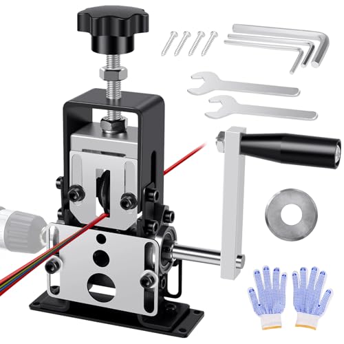 Manual Wire Stripper Machine with 6 Channels & 5 Blades X24180