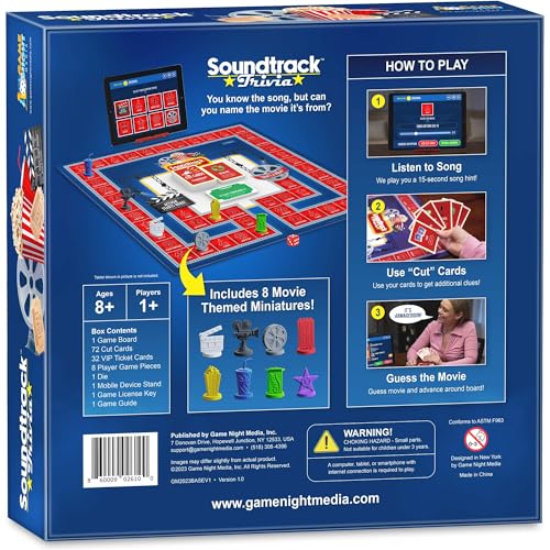 Movie Trivia Board Game with Companion App L75629