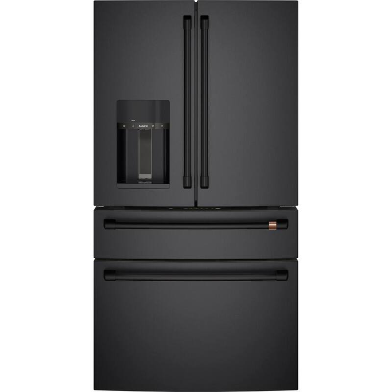 Flat Black Refrigerator Handle Kit F37977