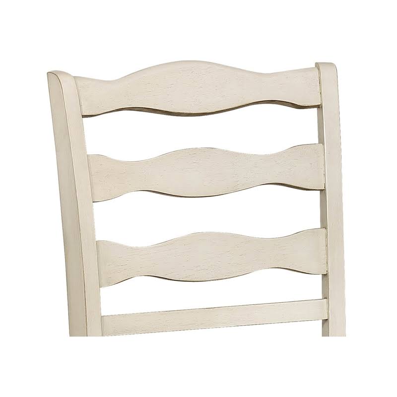 White Counter Stool Set of 2 E421235