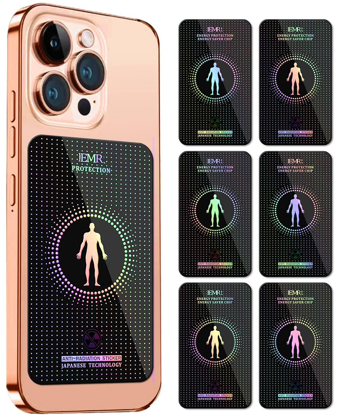 Cell Phone Tablet Laptop Stickers 6 Pack M603912