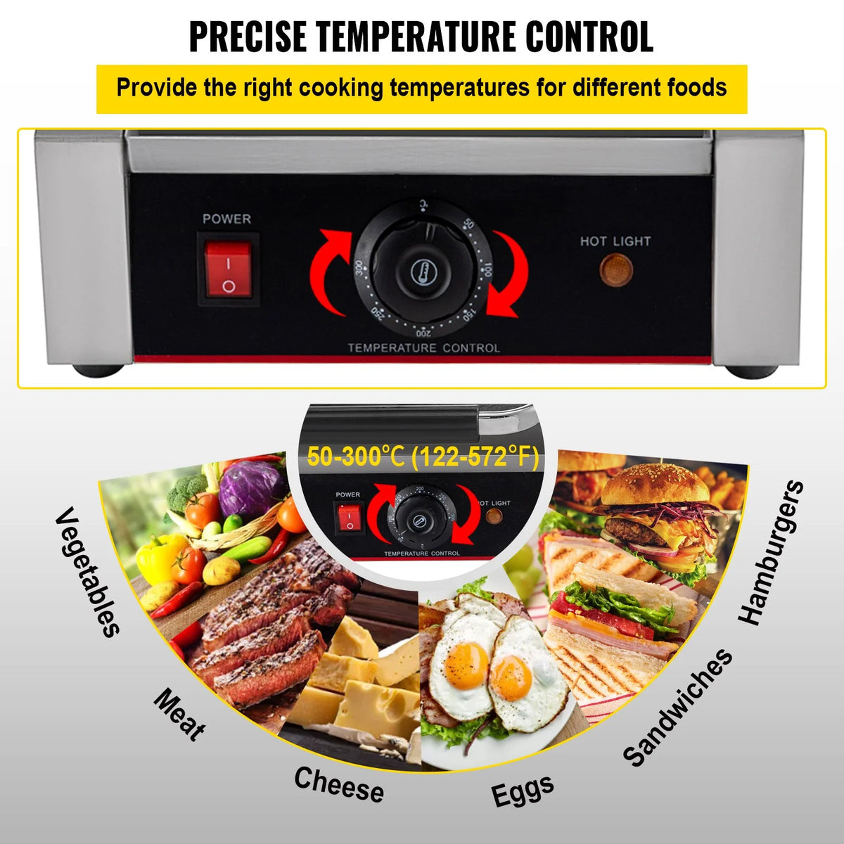 1800W Electric Sandwich Toaster A1484
