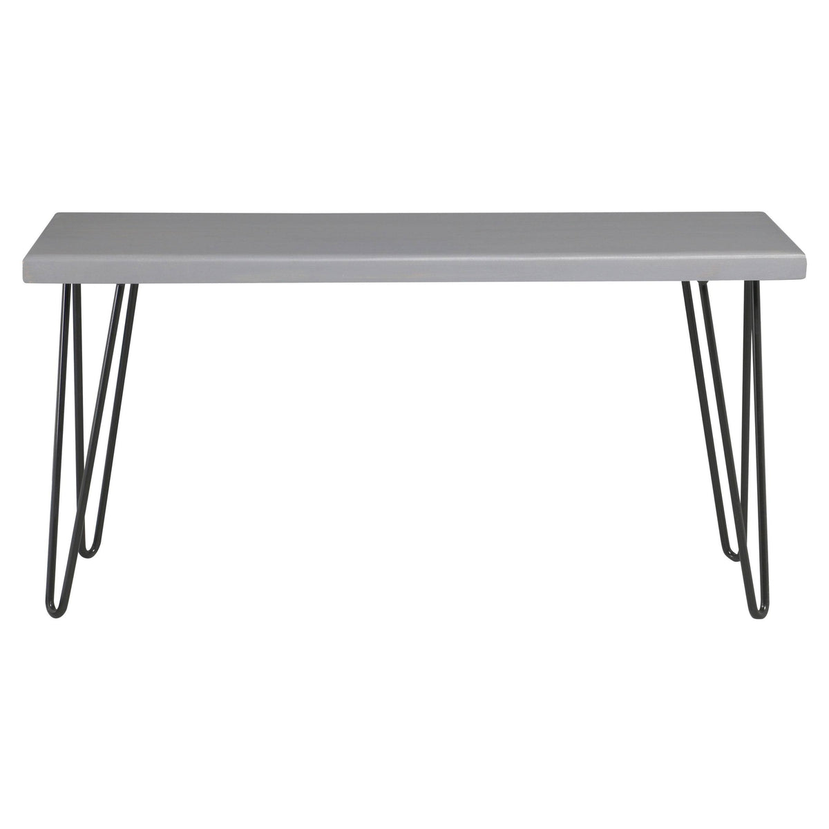 Dark Brown Wood Bench I4104