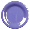 Purple 6 1/2x22 Wide Rim Plate, Melamine, Pack of 6 Q193959