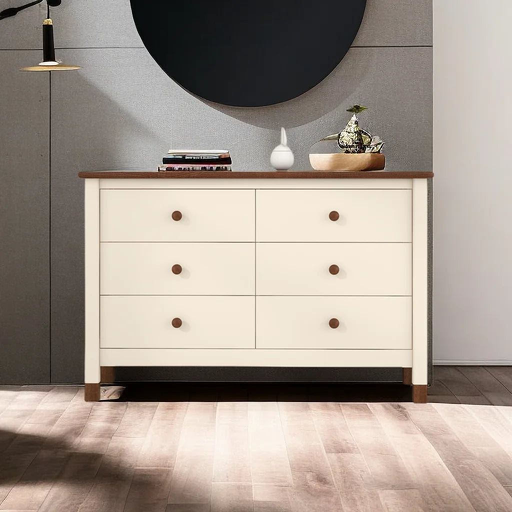 Wooden 6 Drawer Storage Dresser A81917