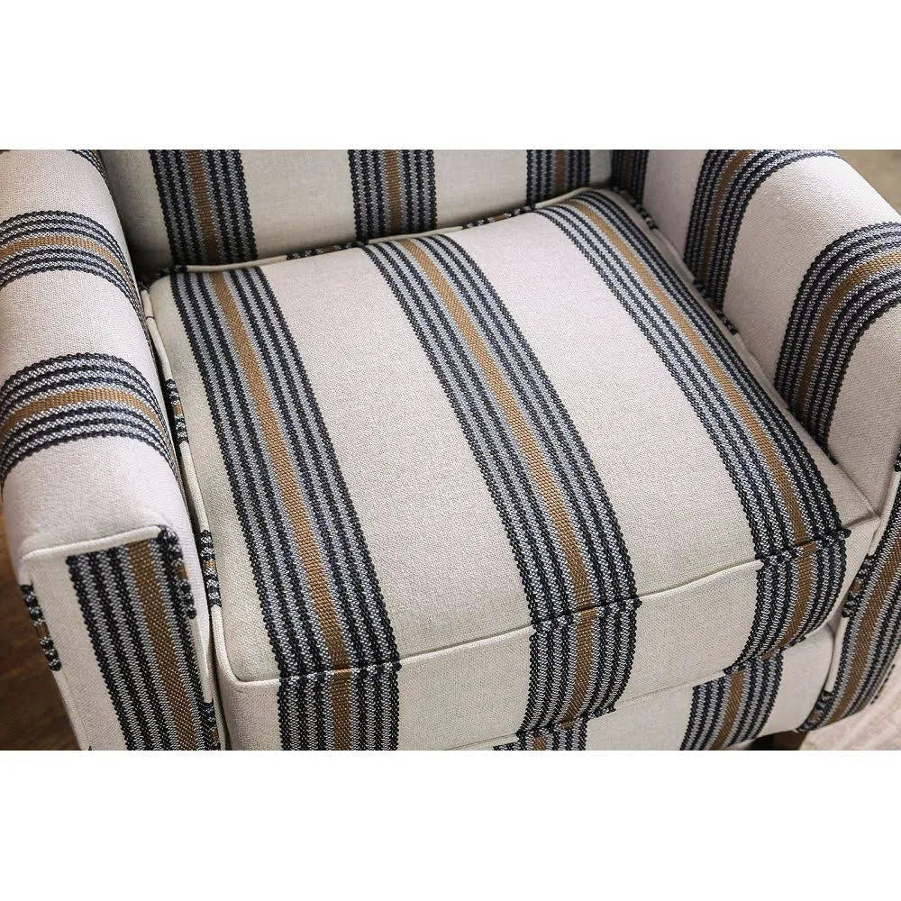 Beige Stripe Chair S234