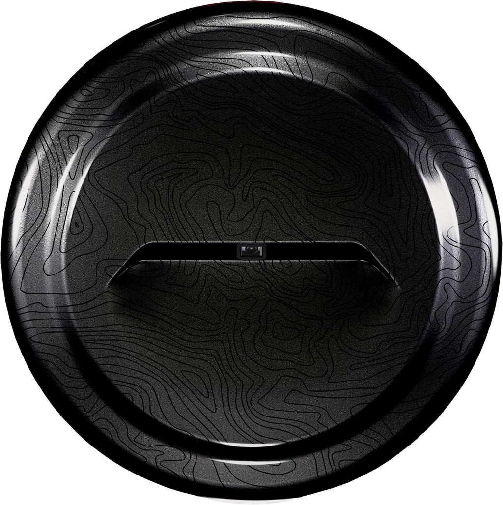 Black-Textured Rigid Tire Cover I615