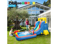 Inflatable Bouncing House with Pool Area, Climbing Wall T866