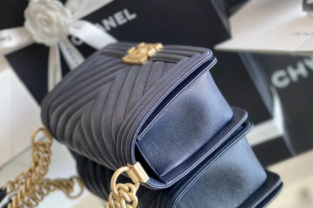 Dark Blue Handbag I3541