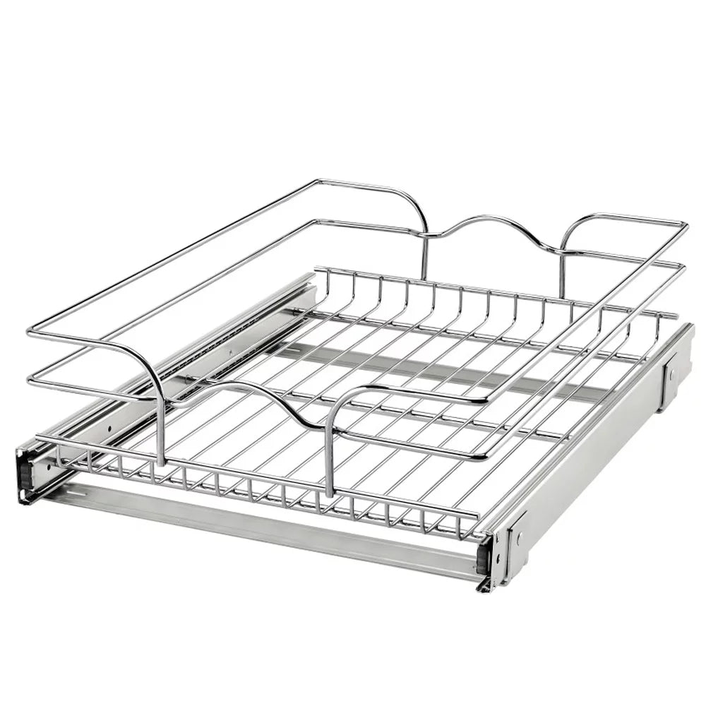 Pull Out Cabinet Shelf Organizer, 15 x 20 In M472