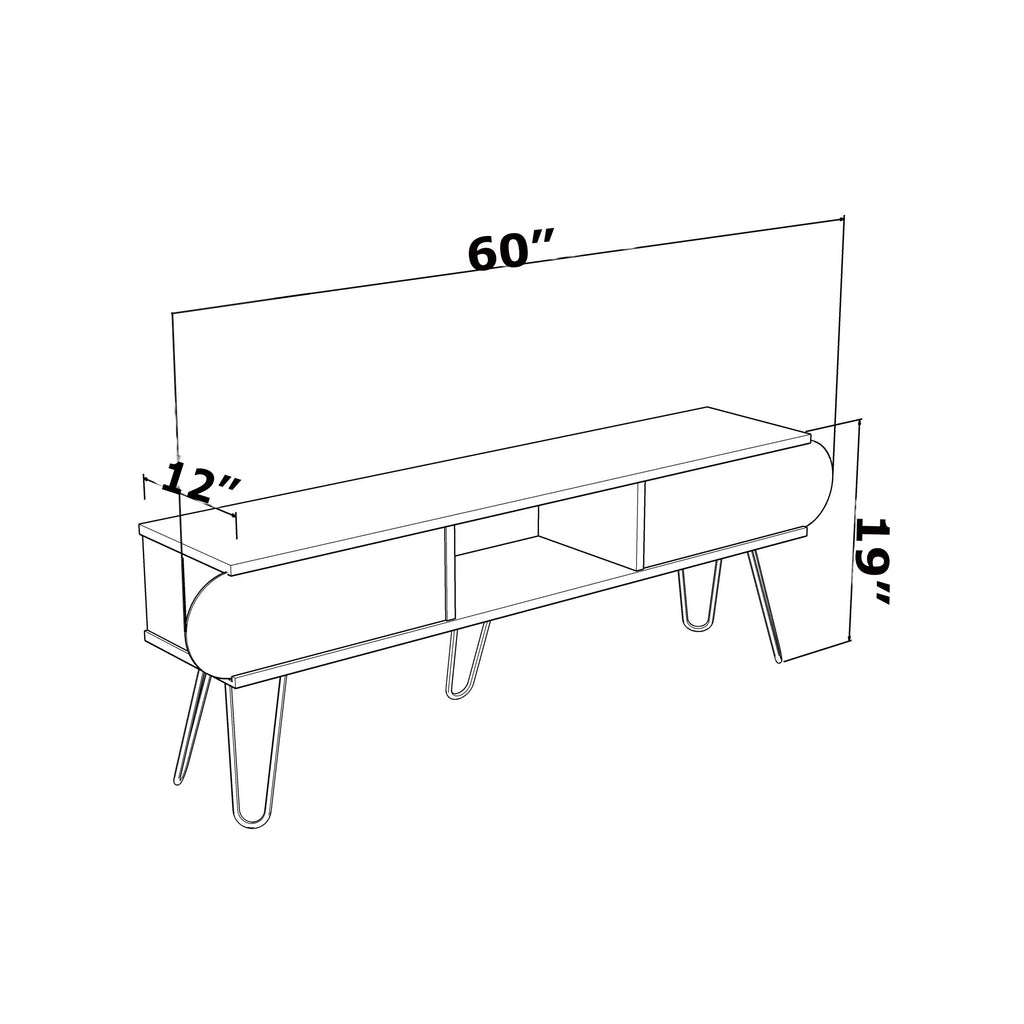 Modern Wood Tv Stand B80351
