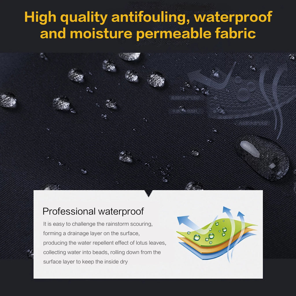Waterproof Hooded Raincoat Jacket G784