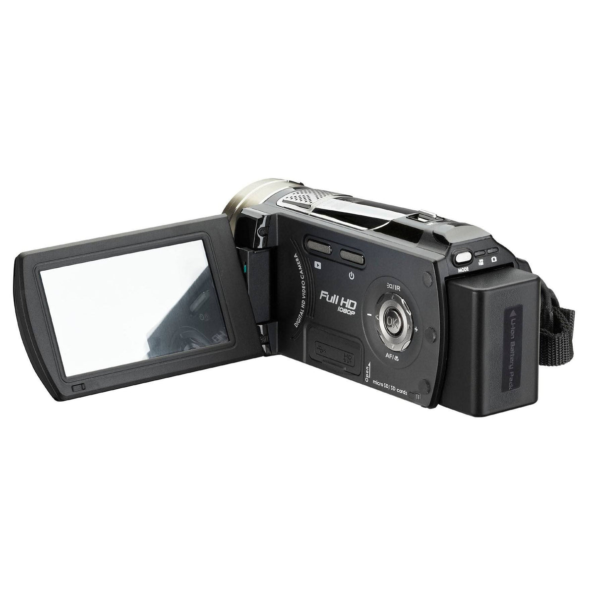 Black 1080p Full HD Night Vision Camcorder G114977