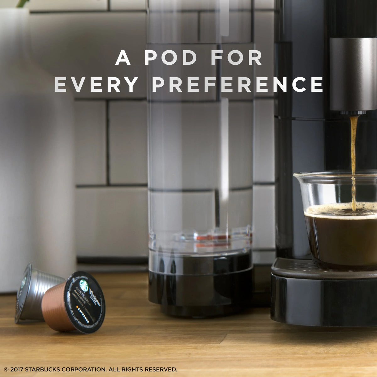 Black Single Serve Coffee and Espresso Brewer S12829