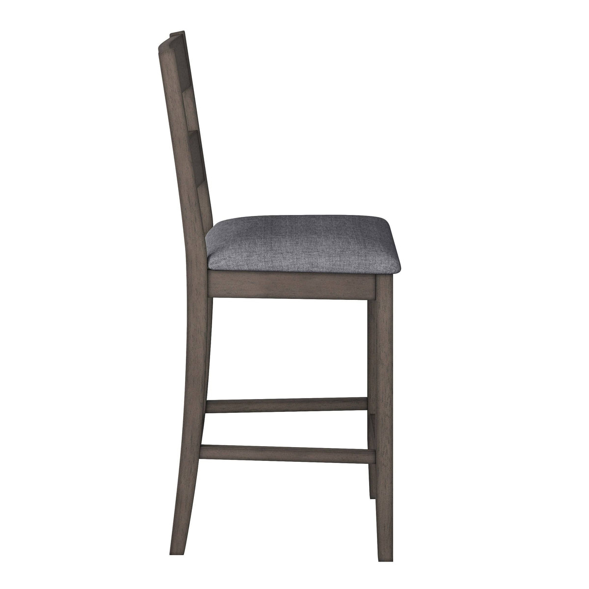 Washed Gray Counter Height Dining Chair Set of 2 G3936