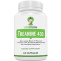 L Theanine 400mg 60 Capsules Supplement J5032
