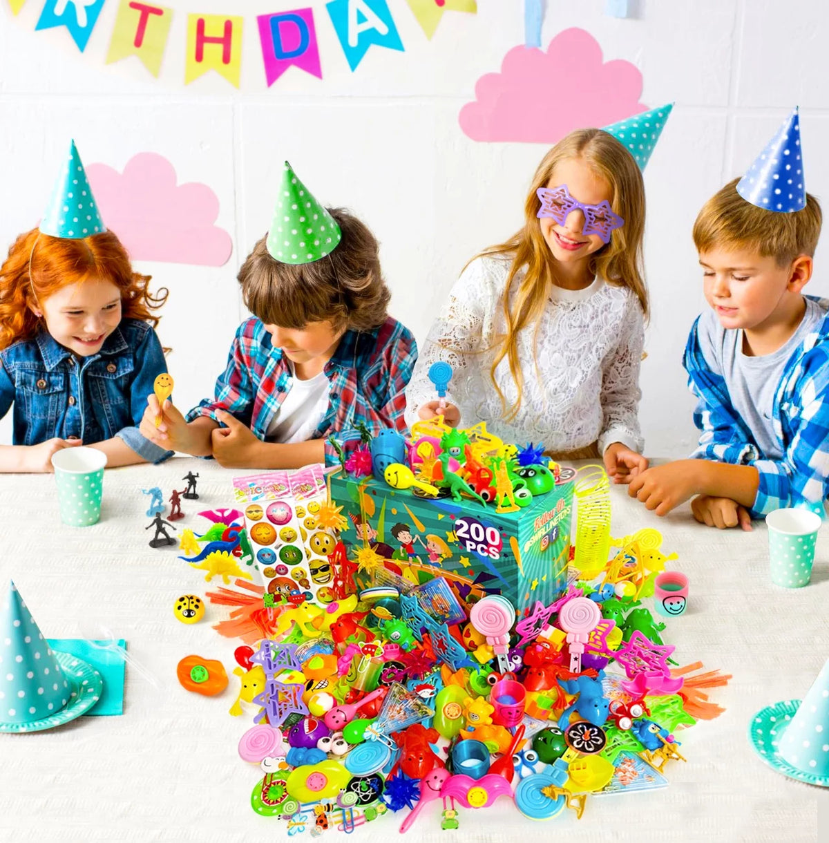 200 Pcs Party Favors O84604