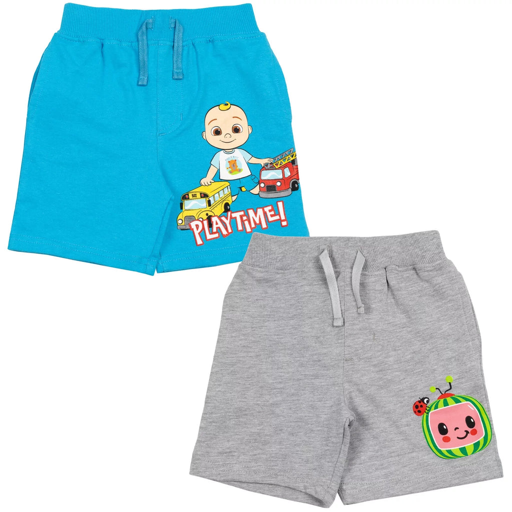 Infant Boys 2 Pack French Terry Shorts D100