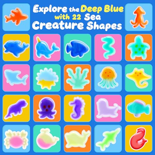 Water Gel DIY Craft Kit with 22 Gels and 22 Molds Y32485
