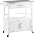 White Kitchen Cart T9407