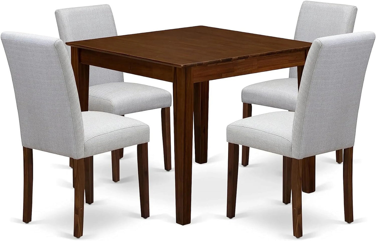 5 Piece Square Dining Table and 4 Chairs 36X36 Inch U8247