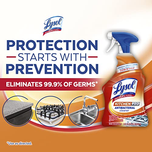 Antibacterial All Purpose Kitchen Cleaner and Degreaser, Citrus Scent, 22oz J373035