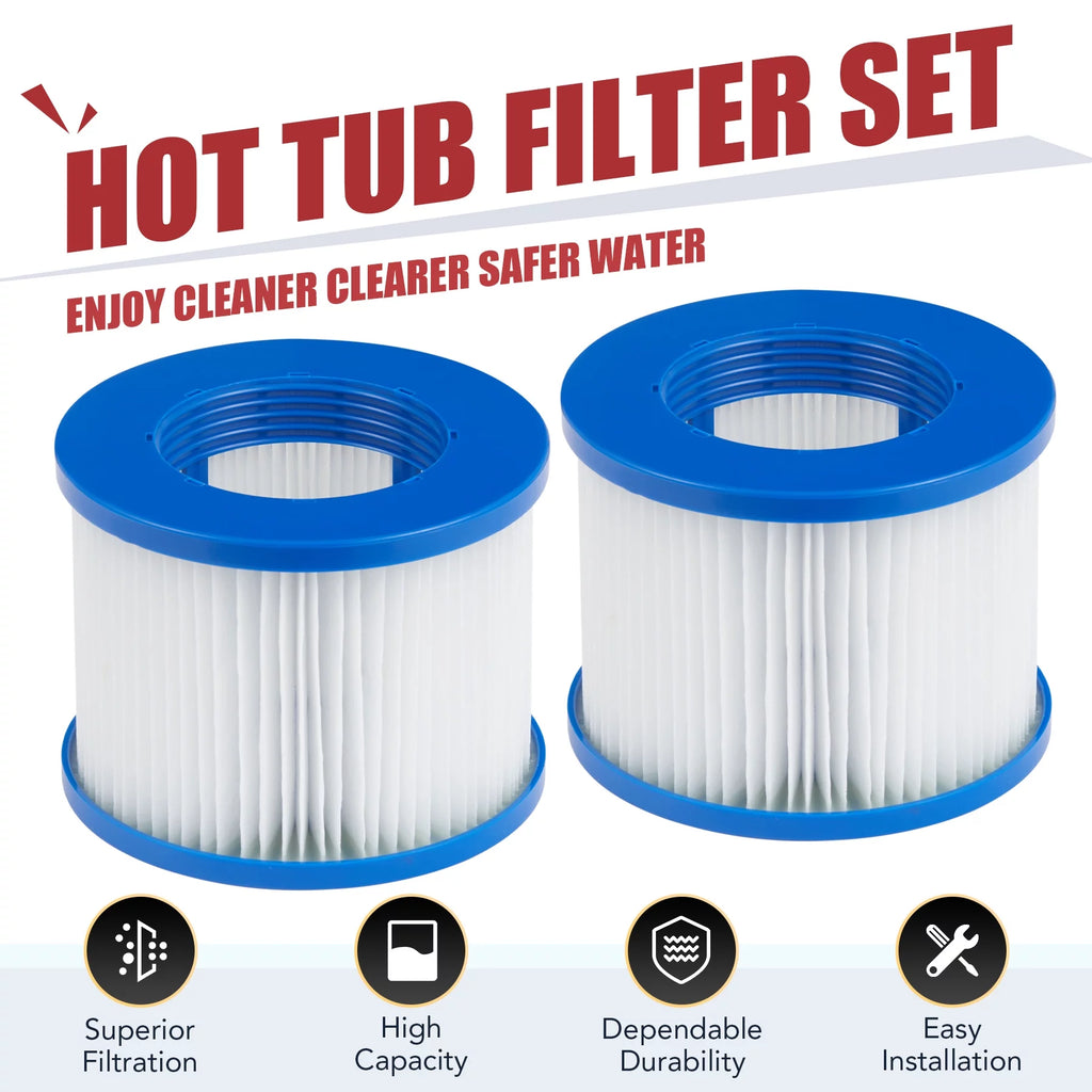 4-6 Person Blow-Up Hot Tub with Air Jets J7288