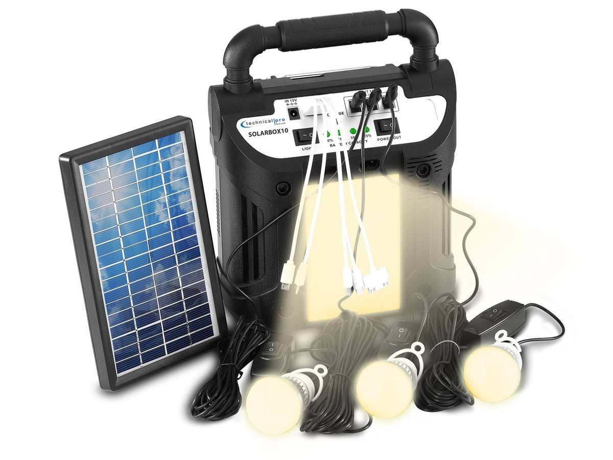 9-in-1 Solar Power Bank Speaker V271
