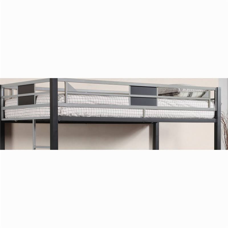 Metal Twin Over Futon Bunk Bed N520024
