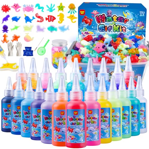 Water Gel DIY Craft Kit with 22 Gels and 22 Molds Y32485