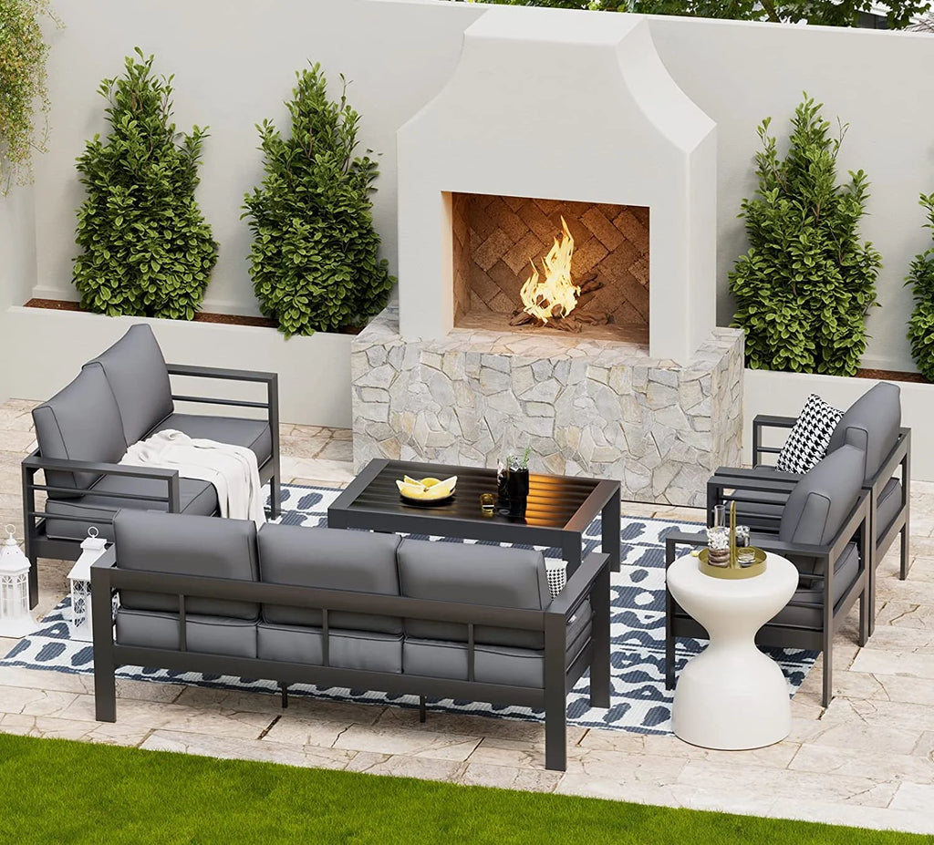 Aluminum Patio Furniture Set P2612
